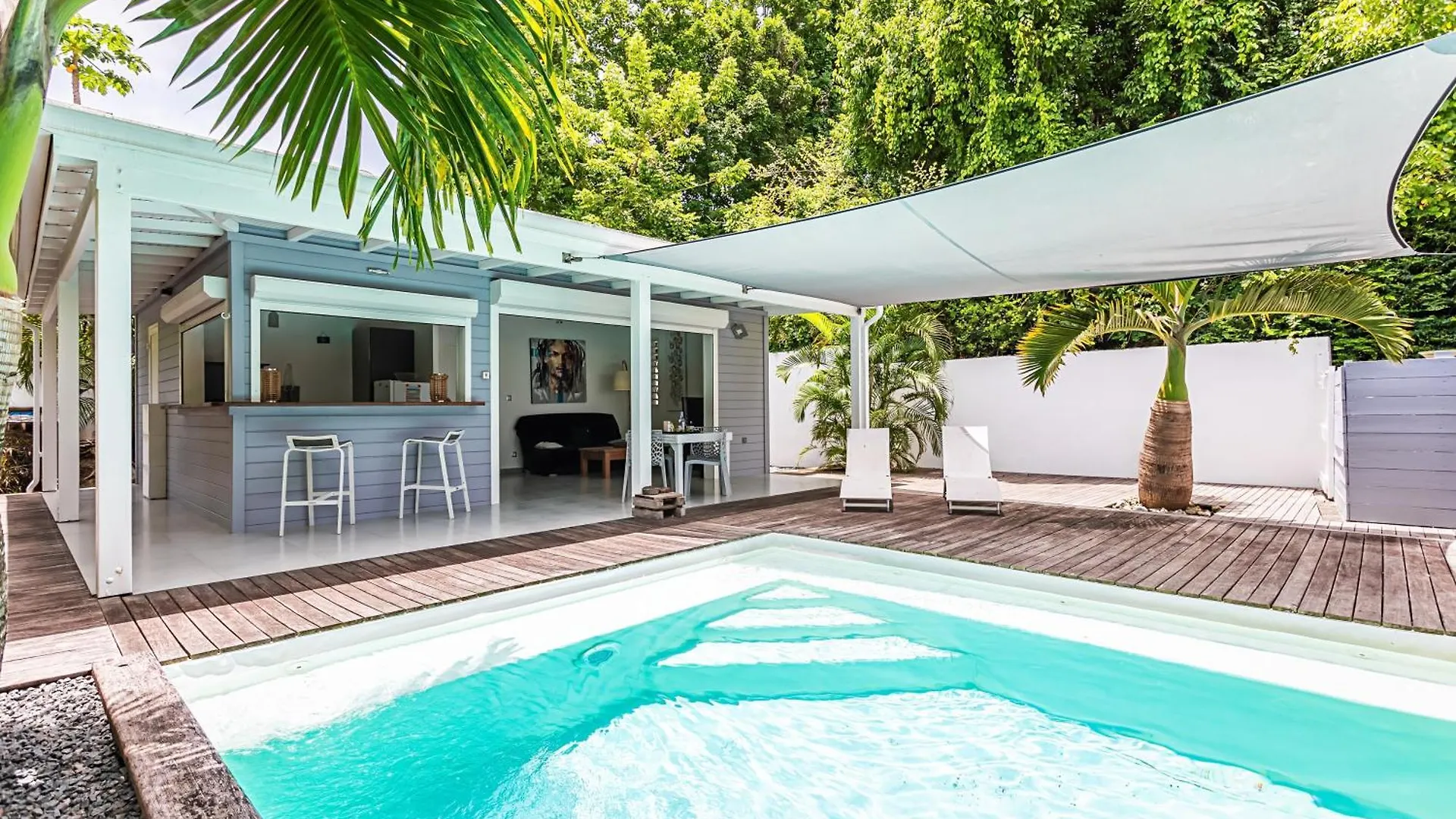 Villa Louise - Maison Climatisee Avec Piscine Saint-Francois  Guadeloupe